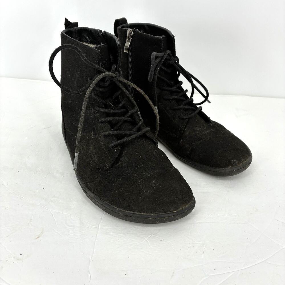 Saguaro Ambition II Barefoot Winter Boots Black Vegan Women's Size EU 38 US 7.5
